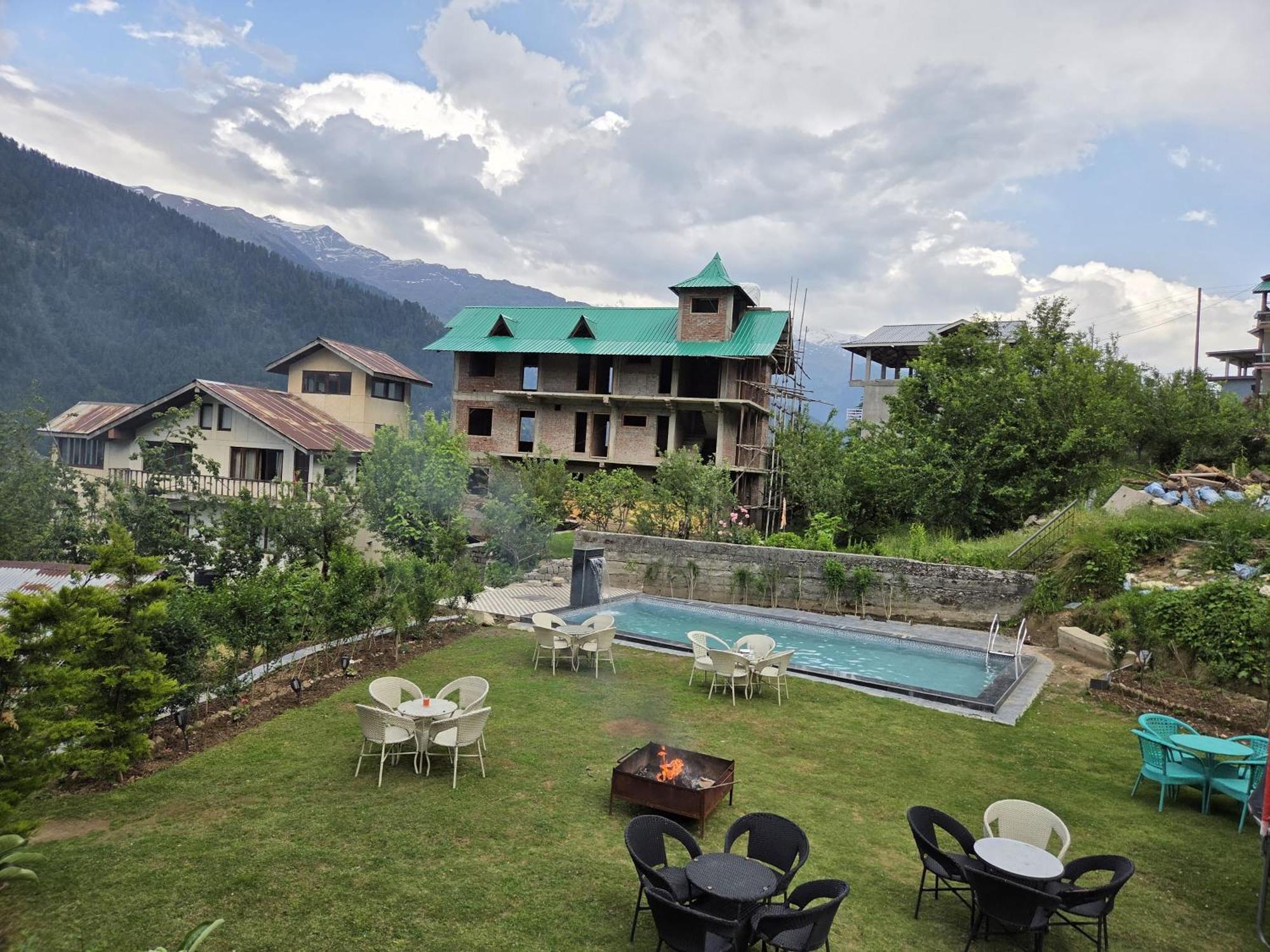 Smuggler Resort By West Western Near To Mall Road & Hadimba Temple # Swimming Pool#Free Pick From Volvo Bus Stand 马拉里 外观 照片